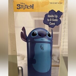 New Disney Stitch Can Mini Fridge - Limited Rare Compact Design 8 Can Capacity